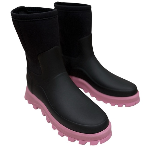 New Hunter Short City Explorer Short Neoprene Rain Boots Sz 8 Outdoor Casual - Picture 1 of 12